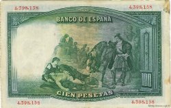 100 Pesetas SPANIEN  1931 P.083 SS
