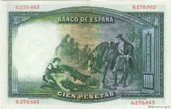 100 Pesetas SPAIN  1931 P.083 XF