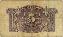 5 Pesetas SPANIEN  1935 P.085a SGE