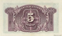 5 Pesetas SPAIN  1935 P.085a AU