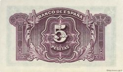 5 Pesetas ESPAÑA  1935 P.085a SC