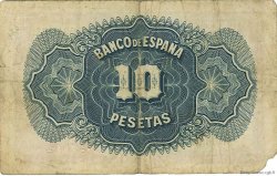 10 Pesetas SPAIN  1935 P.086a G