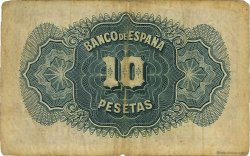 10 Pesetas SPAIN  1935 P.086a F