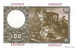 100 Pesetas SPANIEN  1948 P.137a fST