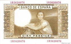 100 Pesetas SPAIN  1953 P.145a XF