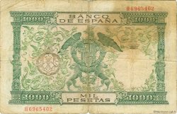 1000 Pesetas ESPAGNE  1957 P.149a B