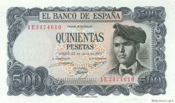 500 Pesetas SPAIN  1971 P.153a UNC