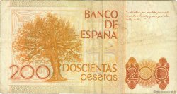 200 Pesetas SPANIEN  1980 P.156 S
