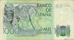 1000 Pesetas SPAIN  1979 P.158 F+