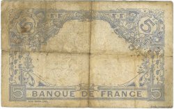 5 Francs BLEU FRANKREICH  1913 F.02.21 fS