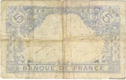 5 Francs BLEU FRANKREICH  1915 F.02.31 fS