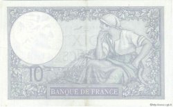 10 Francs MINERVE modifié FRANKREICH  1940 F.07.16 VZ+