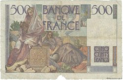 500 Francs CHATEAUBRIAND FRANCE  1945 F.34.01 B à TB