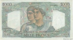 1000 Francs MINERVE ET HERCULE FRANCE  1949 F.41.28 VF+