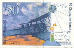 50 Francs SAINT-EXUPÉRY modifié FRANKREICH  1997 F.73.04 fST