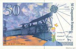 50 Francs SAINT-EXUPÉRY modifié FRANKREICH  1997 F.73.04 ST