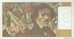 100 Francs DELACROIX FRANCIA  1978 F.68.02 q.FDC