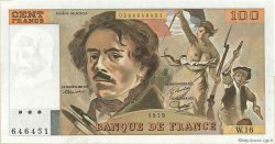 100 Francs DELACROIX modifié FRANCE  1979 F.69.02c
