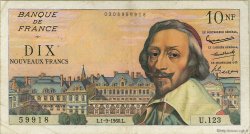 10 Nouveaux Francs RICHELIEU FRANCE  1960 F.57.10 TB+