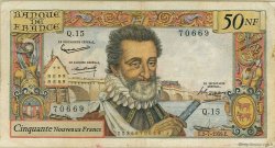 50 Nouveaux Francs HENRI IV FRANCE  1959 F.58.02 TB