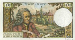 10 Francs VOLTAIRE FRANCIA  1973 F.62.60 EBC a SC