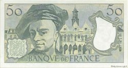 50 Francs QUENTIN DE LA TOUR FRANCIA  1986 F.67.12 SPL+