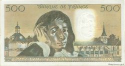 500 Francs PASCAL FRANCE  1984 F.71.30 TTB+