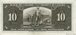 10 Dollars CANADA  1937 P.061c pr.SUP