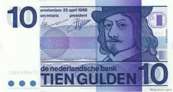 10 Gulden PAESI BASSI  1968 P.091b FDC