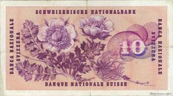 10 Francs SWITZERLAND  1961 P.45g VF