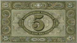 5 Francs SUISSE  1944 P.11k SPL+