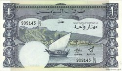1 Dinar YEMEN DEMOCRATIC REPUBLIC  1984 P.07 ST