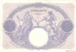 50 Francs BLEU ET ROSE FRANCIA  1924 F.14.37 MBC+