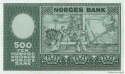 500 Kroner NORVÈGE  1966 P.34d SPL+