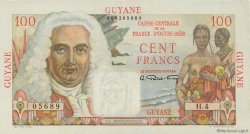 100 Francs La Bourdonnais FRENCH GUIANA  1946 P.23 XF