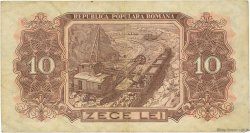 10 Lei ROMANIA  1952 P.088b MB