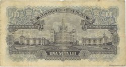 100 Lei ROMANIA  1952 P.090b q.MB