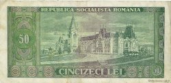 50 Lei ROMANIA  1966 P.096a q.BB