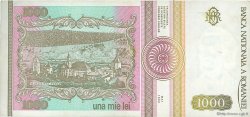 1000 Lei ROMANIA  1993 P.102 VF