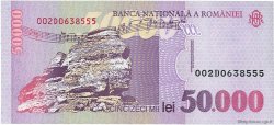 50000 Lei ROMANIA  1996 P.109 FDC