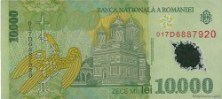 10000 Lei ROMANIA  2000 P.112a VF