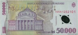 50000 Lei ROMANIA  2001 P.113a AU