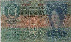 20 Kronen ROMANIA  1919 P.R05 q.BB