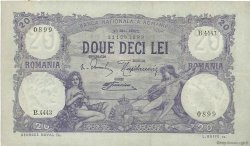 20 Lei ROMANIA  1923 P.020 BB