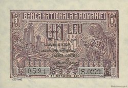1 Leu ROMANIA  1937 P.038 UNC