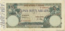 100000 Lei ROMANIA  1945 P.058a VF