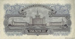 100 Lei ROMANIA  1952 P.090b VF+