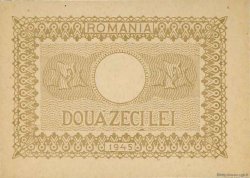 20 Lei RUMANIA  1945 P.076 FDC