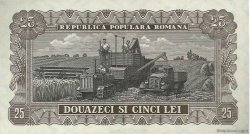25 Lei ROMANIA  1952 P.089b AU