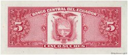 5 Sucres ECUADOR  1983 P.108b UNC